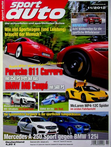 Deckblatt Sport Auto (11/2012)